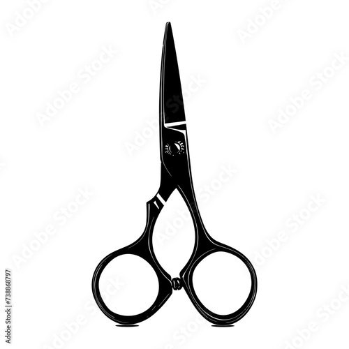 Silhouette shaving scissors black color only