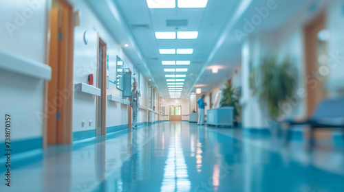 hospital corridor © The Stock Photo Girl