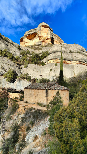 Ermita de Sant Bartomeu de Fraguerau-Ulldemolins-El Priorat-Tarragona-Catalunya photo