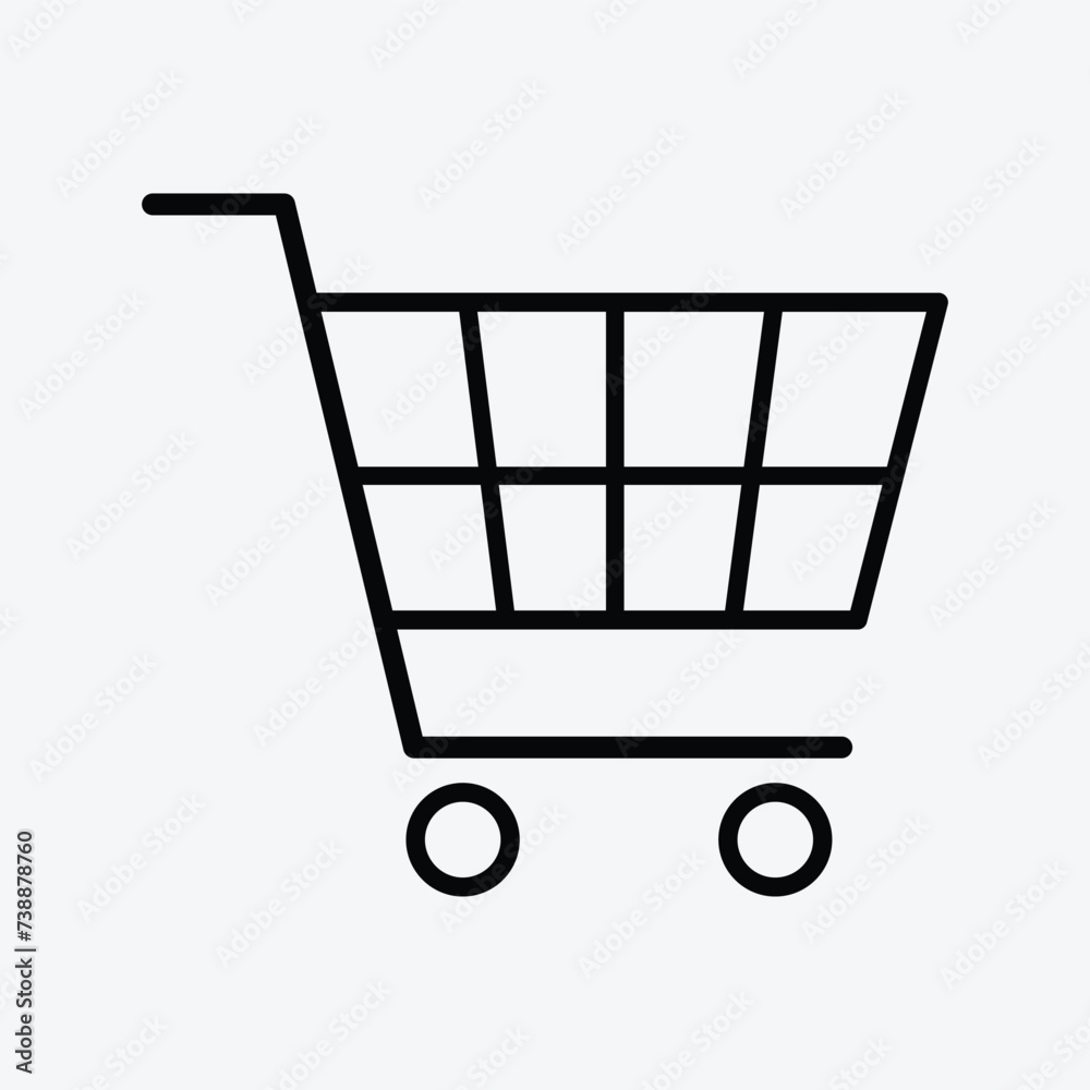 Shopping Cart Icon. Shopping cart illustration for web, mobile apps. Shopping cart trolley icon vector. Trolley icon. Vector illustration. Eps file 379. Shopping Cart Icon. Shopping cart illustration for web, mobile apps. Shopping cart trolley icon vector. Trolley icon. Vector illustration. Eps file 379.