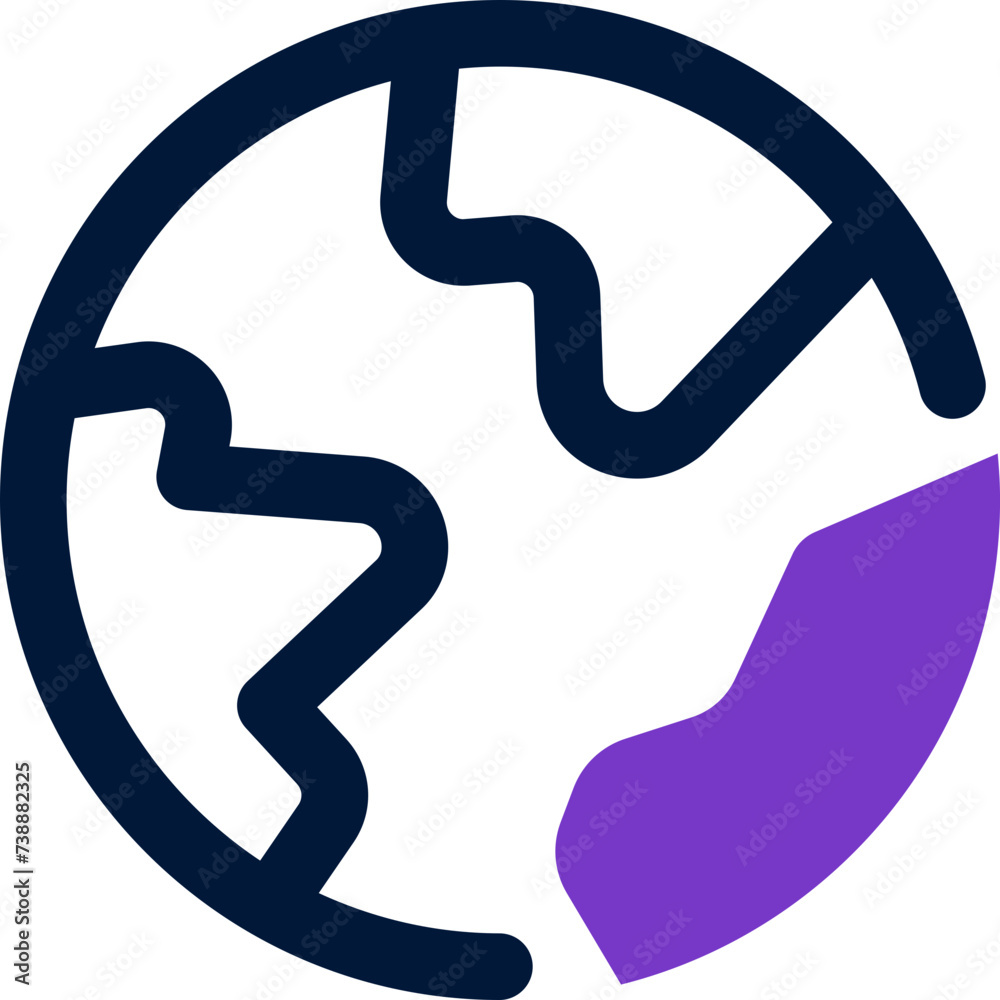 world icon. vector dual tone icon for your website, mobile, presentation, and logo design. world icon. vector dual tone icon for your website, mobile, presentation, and logo design.