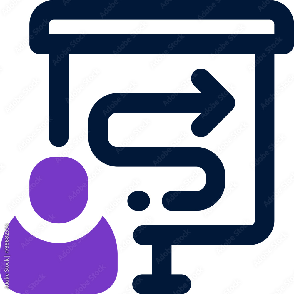 presentation icon. vector dual tone icon for your website, mobile, presentation, and logo design. presentation icon. vector dual tone icon for your website, mobile, presentation, and logo design.