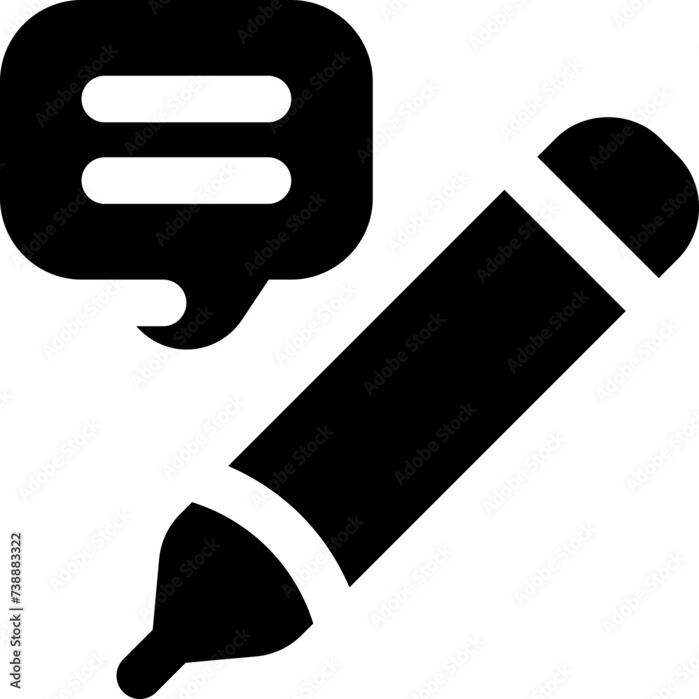 write icon. vector glyph icon for your website, mobile, presentation, and logo design. write icon. vector glyph icon for your website, mobile, presentation, and logo design.