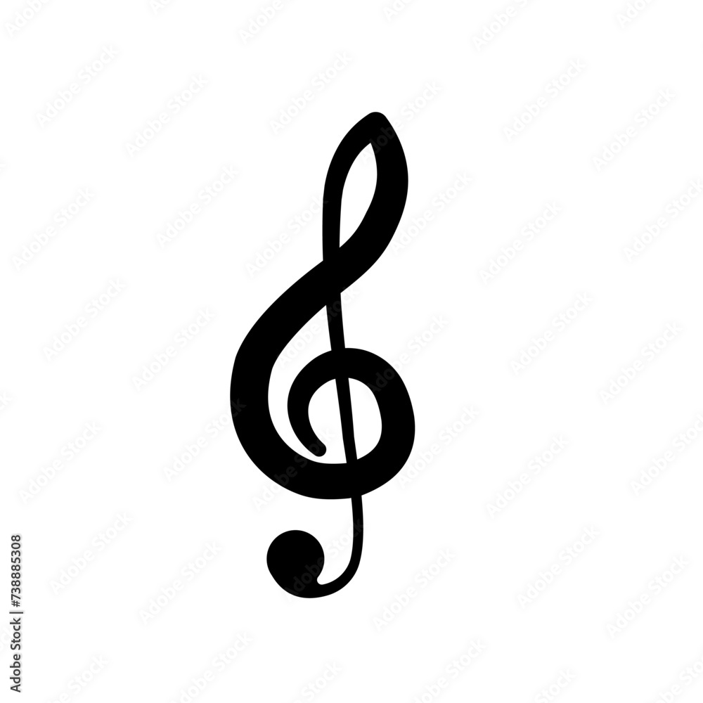 treble clef
