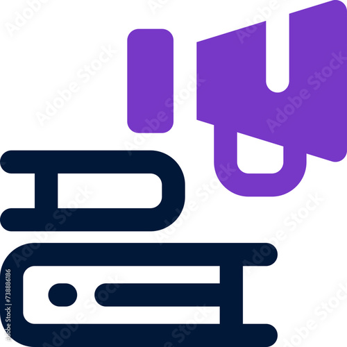 knowledge icon. vector dual tone icon for your website, mobile, presentation, and logo design.