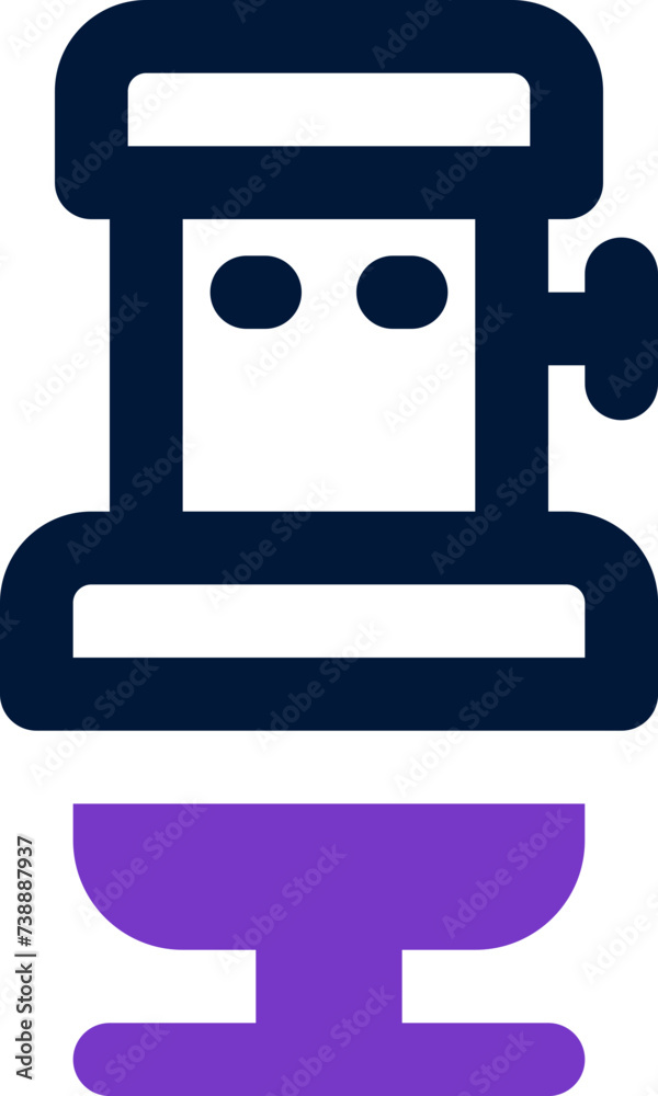 toilet icon. vector dual tone icon for your website, mobile, presentation, and logo design. toilet icon. vector dual tone icon for your website, mobile, presentation, and logo design.