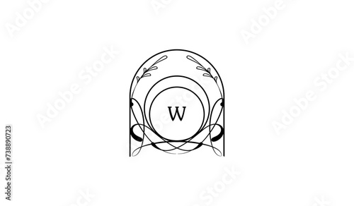 Luxury Egg Shaped Alphabetical Logo