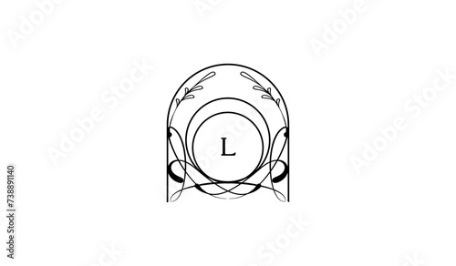 Luxury Egg Shaped Alphabetical Logo