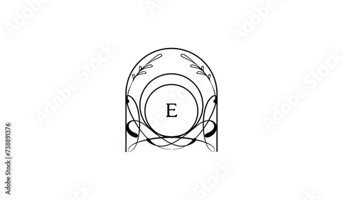 Luxury Egg Shaped Alphabetical Logo