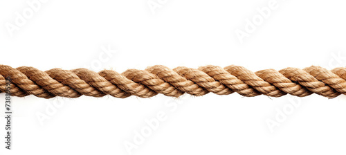 Twine Rope string. isolated on white background