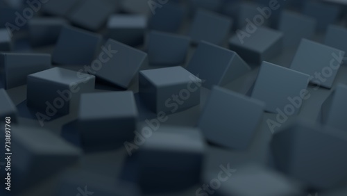 Shiny Crazy Squares Background