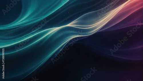 Abstract Wave 3D Background