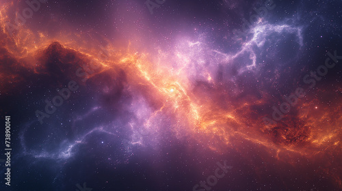 Celestial Nebula Fusion