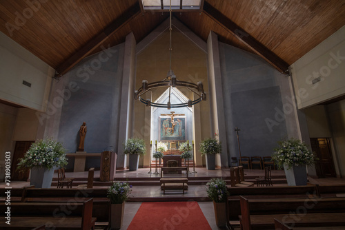 Altar de iglesia católica