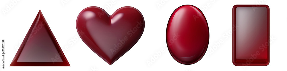 Dark Red Sard Gemstone clipart collection, vector, icons isolated on transparent background Dark Red Sard Gemstone clipart collection, vector, icons isolated on transparent background