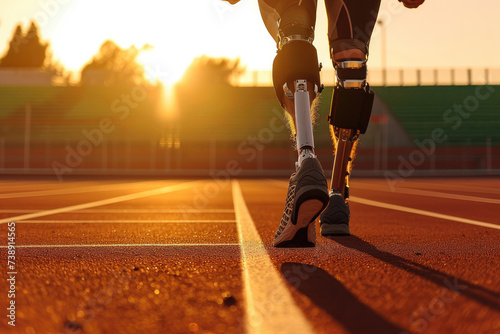 Inspirational Athlete: Standing Proud with Prosthetic Legs 