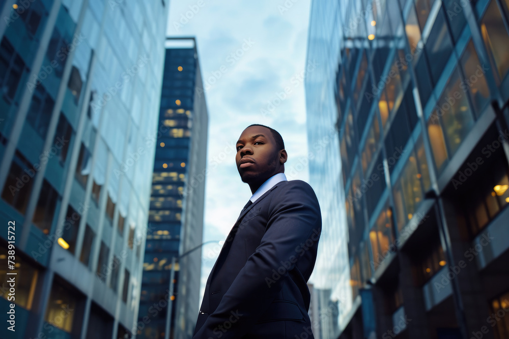 Urban Professional: African American Businessman in the City
Urban Professional: African American Businessman in the City