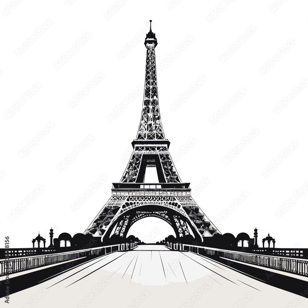 Ilustración de la Torre Eiffel