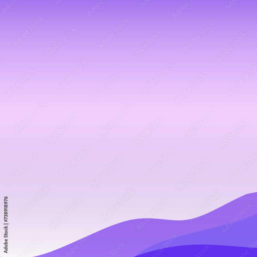 Abstract background with purple and violet gradients.Smooth wavy lines in pastel colors. Vector illustration.
Abstract background with purple and violet gradients.Smooth wavy lines in pastel colors. Vector illustration.