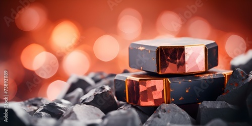 Lithium ion battery mineral compounds showcased in appealing stock photograph. Concept Mineral Compounds, Lithium Ion Battery, Stock Photography, Appealing Showcase photo