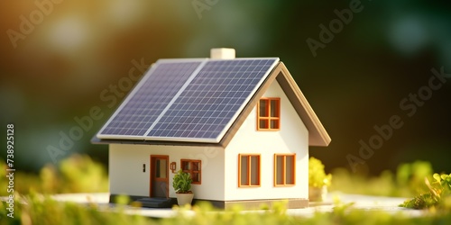 Compact Solar Battery  A Sustainable Energy Solution for Powering Your Home. Concept Solar Energy  Sustainable Living  Home Power  Renewable Resources  Environmentally Friendly