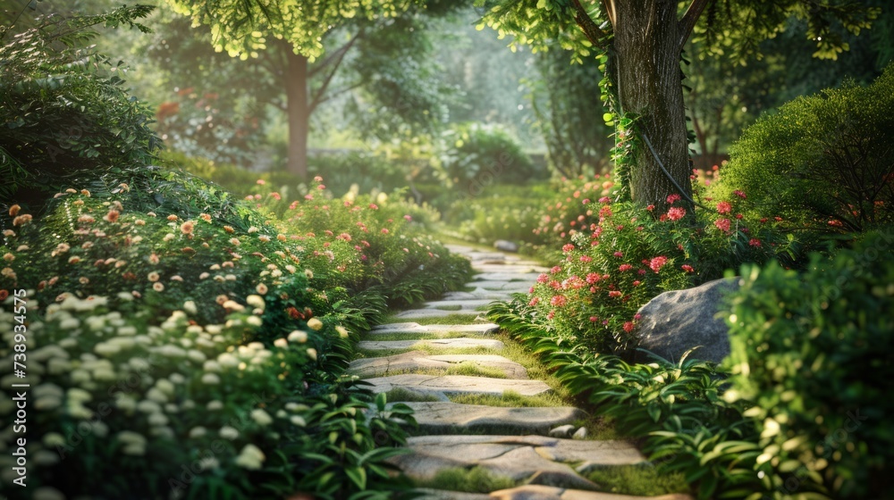 Unassuming garden path morphing into a mesmerizing and magical exploration.
Unassuming garden path morphing into a mesmerizing and magical exploration.