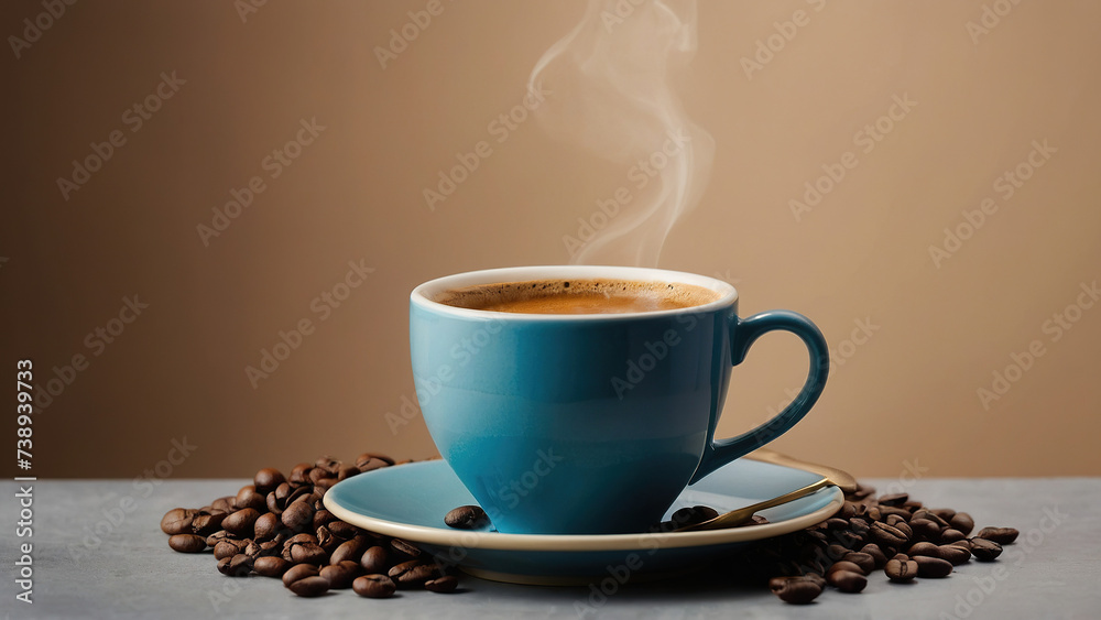 Coffee concept. Selective focus. Free space for text. Coffee concept. Selective focus. Free space for text.