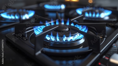 Gas Stove with Slight Gas-Air Distribution Issue