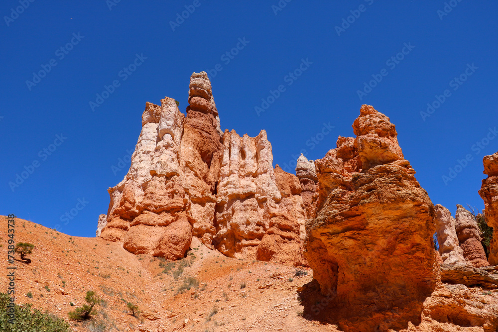 View of Bryce Canyon from Queens Garden Trail.