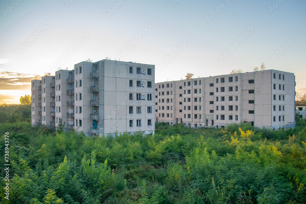 Abandoned buildings