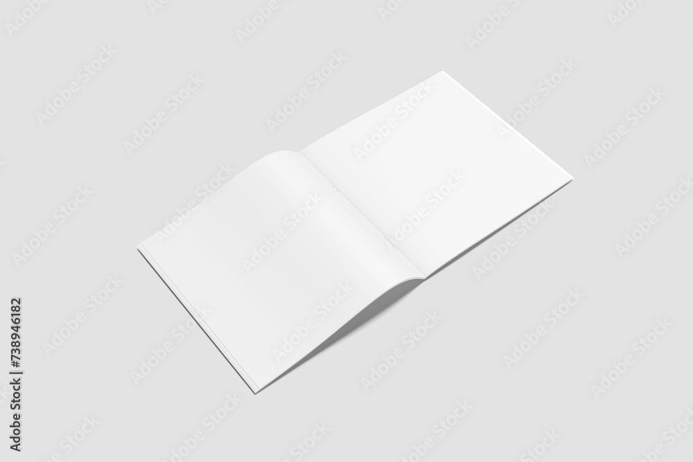 Square Brochure Blank Square Brochure Blank