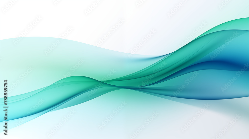Fototapeta premium Abstract image in the form of waves with a combination of gradient of white and gкуут shades for wallpaper background for advertising or gift wrapping and web design.