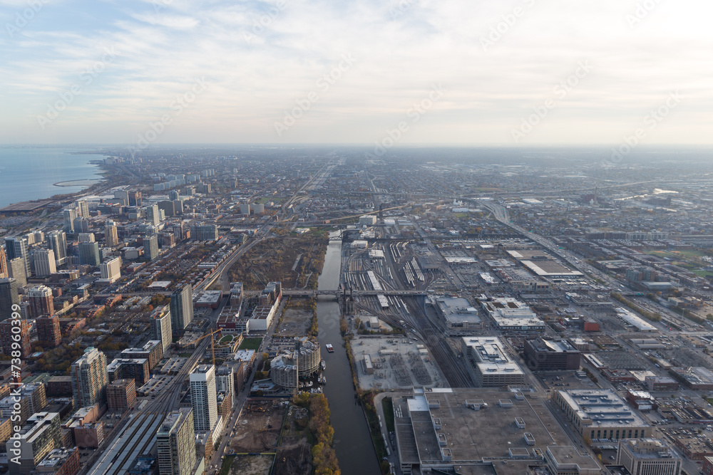 Chicago from above - amazing aerial view