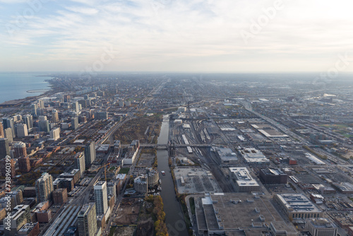 Chicago from above - amazing aerial view