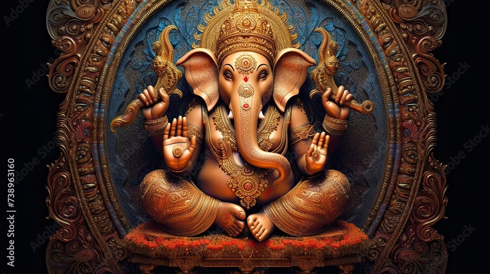 Fototapeta premium god ganesha