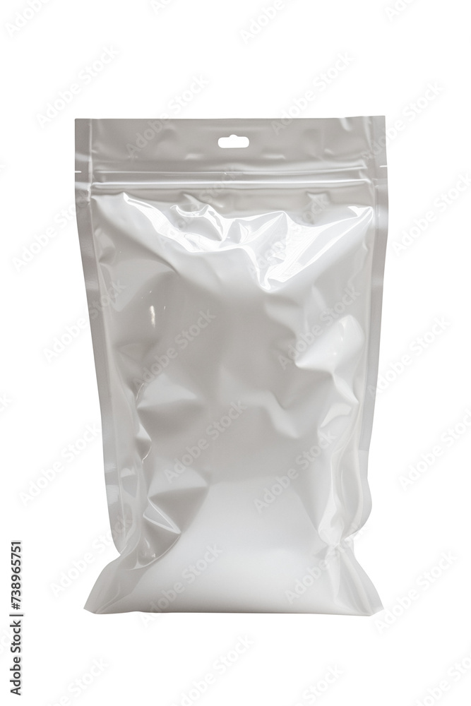 Plastic empty zip pack mockup Plastic empty zip pack mockup