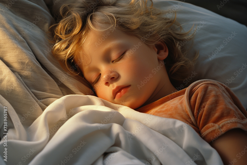 cute funny pretty beautiful happy baby child toddler boy girl sleeping in bedroom daughter son, toy calm sweet dream young parents care childhood comfortable teddy asleep pillow. cute funny pretty beautiful happy baby child toddler boy girl sleeping in bedroom daughter son, toy calm sweet dream young parents care childhood comfortable teddy asleep pillow.