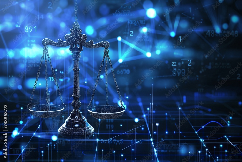 Unbiased artificial intelligence, Scales of Justice in Digital World ...