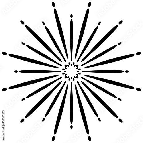 Sparkles and Bursts vector icon