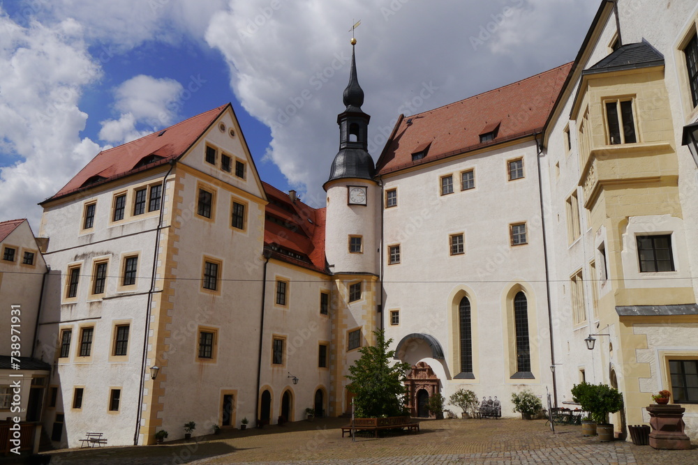 Schloss Colditz mit Treppenturm