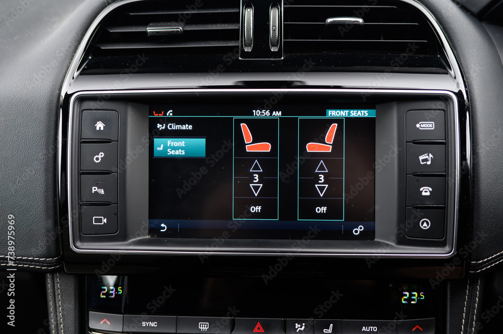 Heated seats electronic control