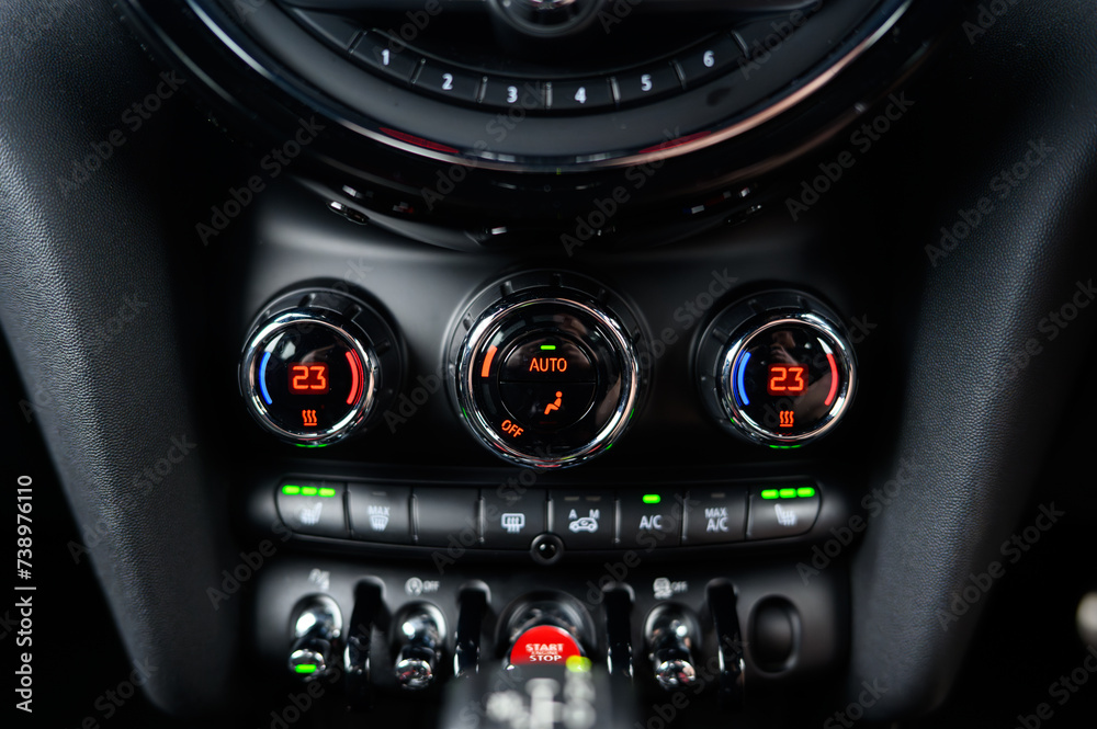 Modern Car Dashboard with Advanced Features Modern Car Dashboard with Advanced Features