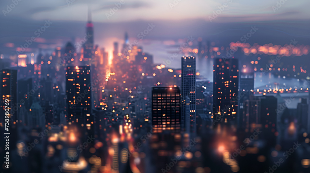 City at night seen from.above City at night seen from.above