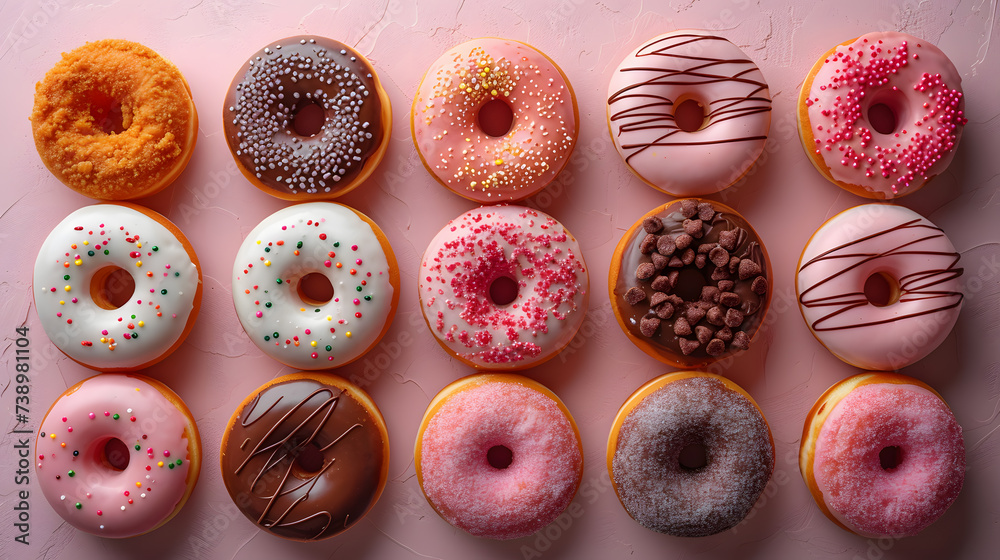 donuts with icing sugar donuts with icing sugar