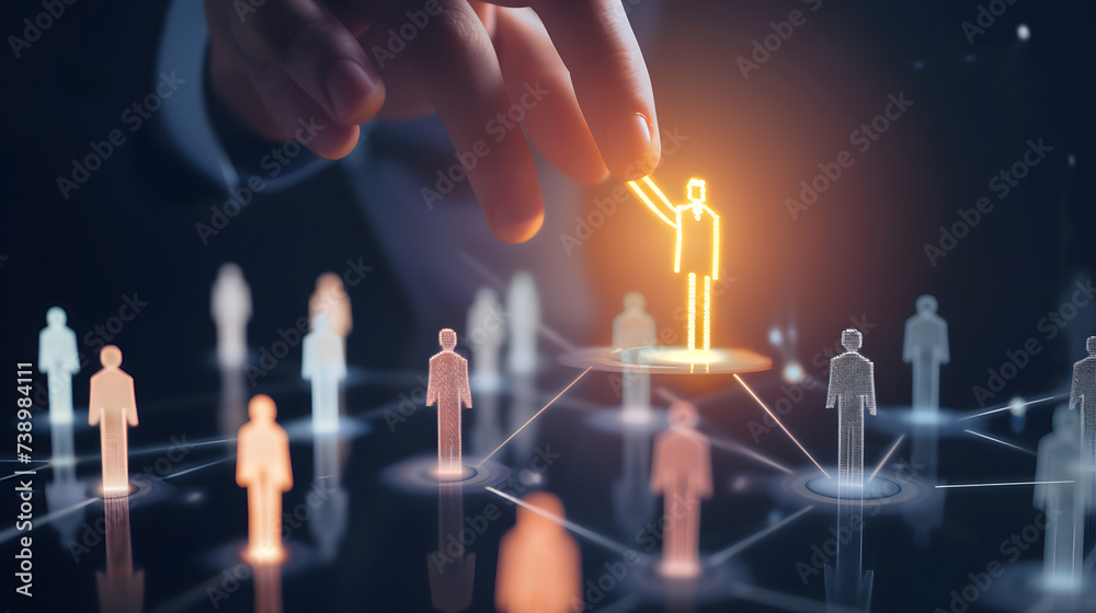 People network structure HR - Human resources management and recruitment People network structure HR - Human resources management and recruitment