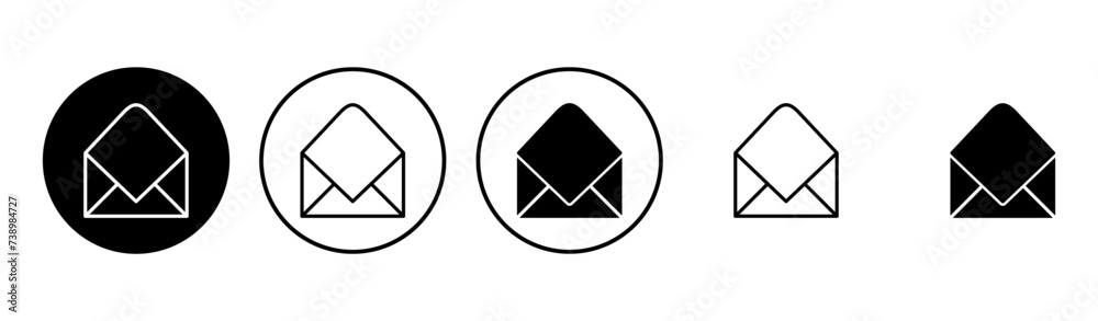 Mail icon set. email icon vector. E-mail icon. Envelope illustration Mail icon set. email icon vector. E-mail icon. Envelope illustration