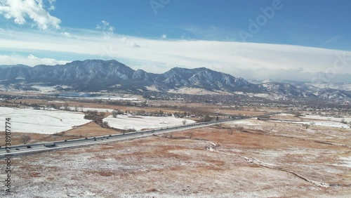 highway 36 and city of boulder Colorado