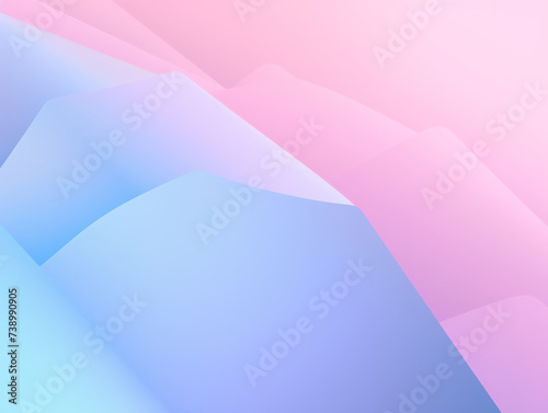 Blurry Image of Pink and Blue Background
