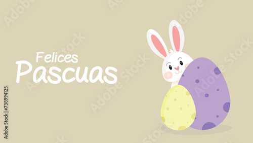 tarjeta felices pascuas