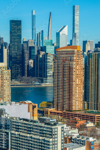 Newtown Creek - NYC Skyline photo